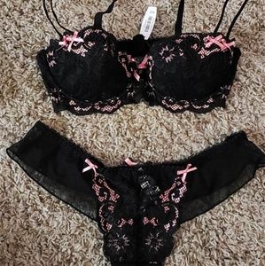 Adore Me bra and panty set